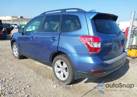 2016 Subaru Forester 2.5I Limited из США, поврежденный, VIN JF2SJAHC0GH543646
